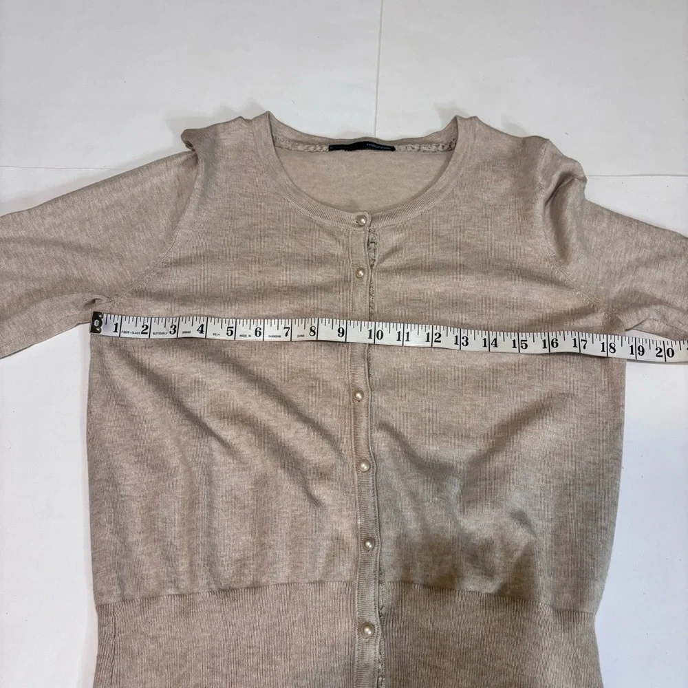 Maurices Light Tan Cardigan Sweater - Picture 7 of 12